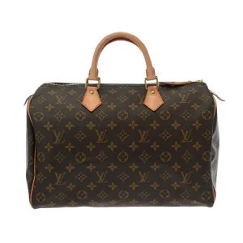 Louis Vuitton Monogram Speedy brown Brown Canvas Handbag